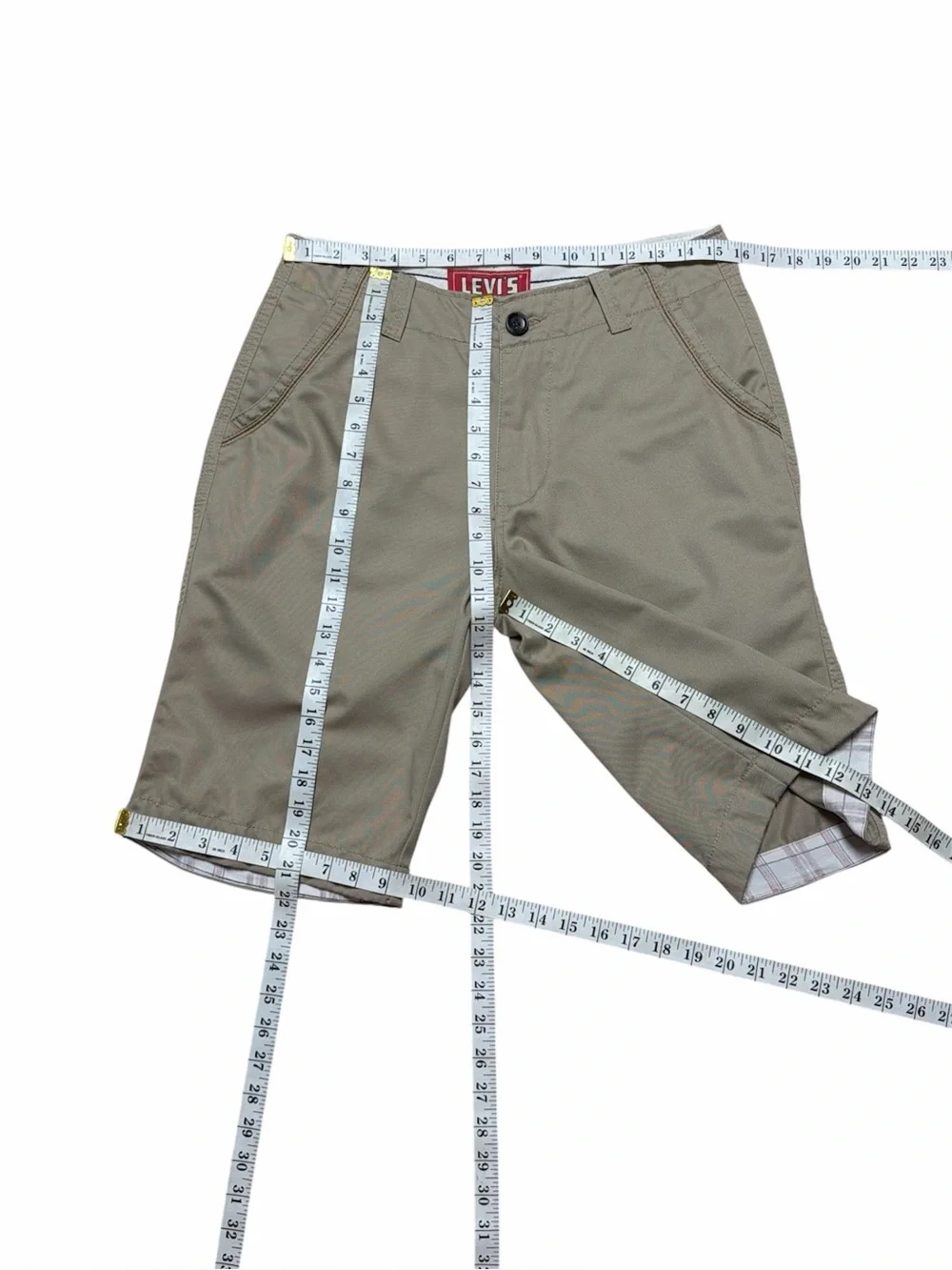 Levi’s Khaki Shorts Men’s Size 32 Tan Chino Casual Bottoms